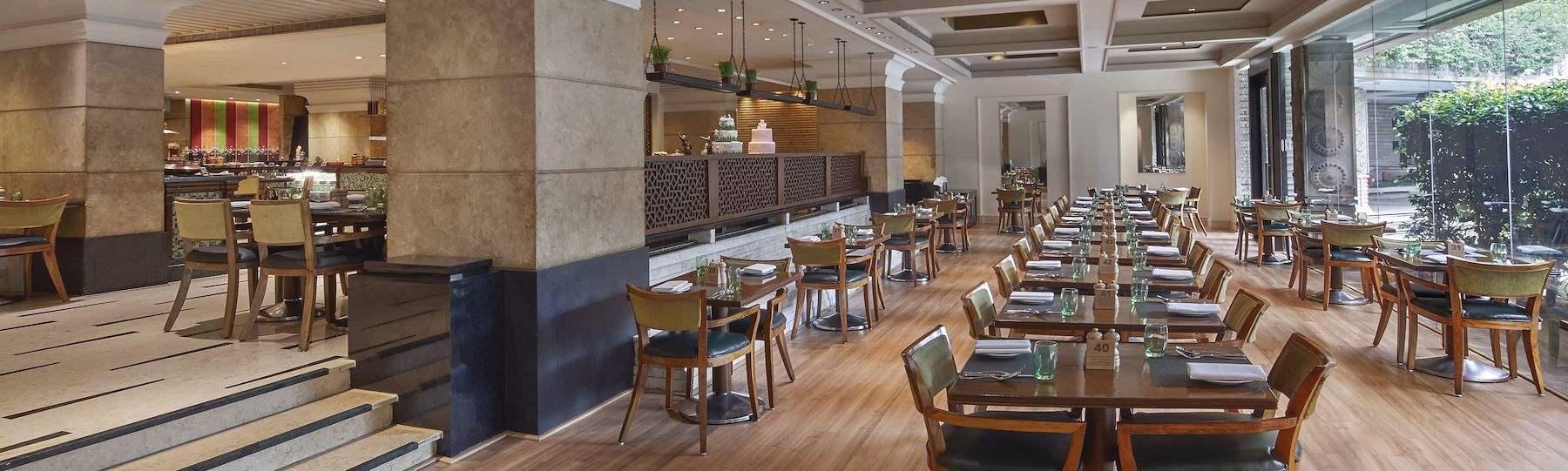 Private Dining in Hyderabad Okra, Marriott Hyderabad.